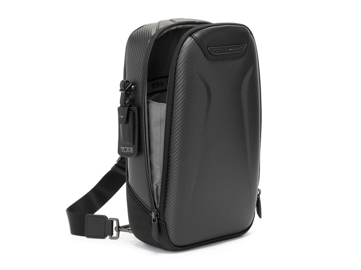 TUMI | McLaren Torque Sling - Black Edition, open