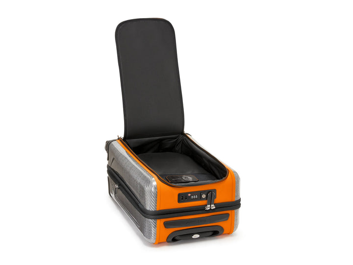 TUMI | McLaren Aero International Expandable 4 Wheel Carry-On, top#color_papaya
