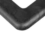 Forged Carbon Fiber License Plate Frame - 2 Holes Angled Bottom - Matte Finish