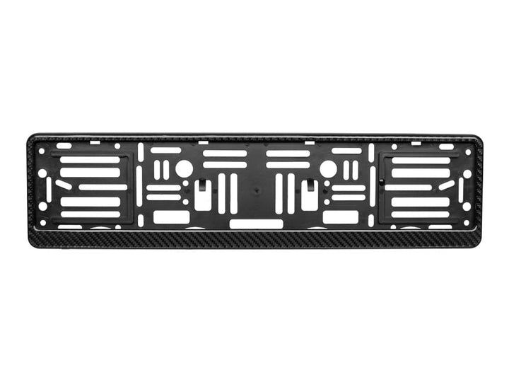 Carbon Fiber Euro license plate frame
