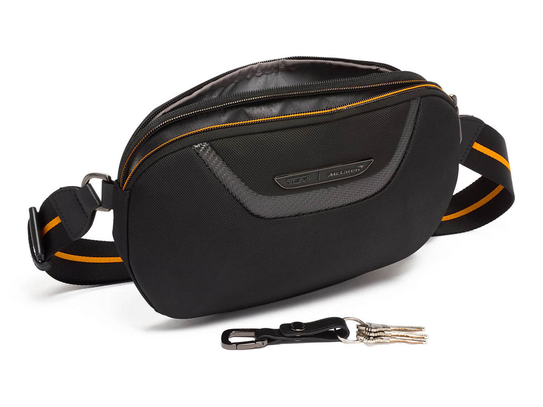 TUMI | McLaren Lumin Utility Pouch, open