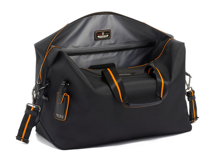 TUMI | McLaren M-Tech Soft Satchel, open